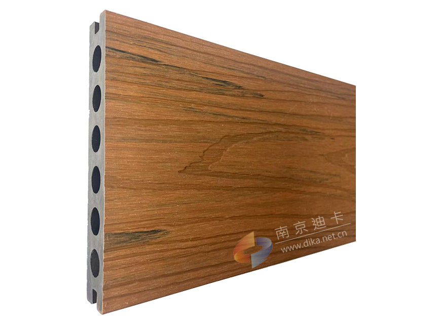 重庆高端共挤塑木地板_迪卡木塑